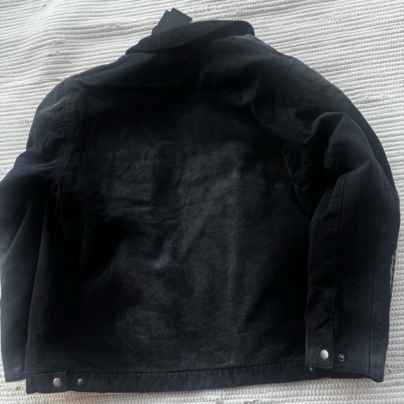 Darc Sport “Been Through It Hard Work” Zip Jacket – Distressed Blackout - Picture 13 of 16